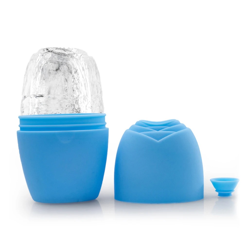 Molde facial en silicona para hielo